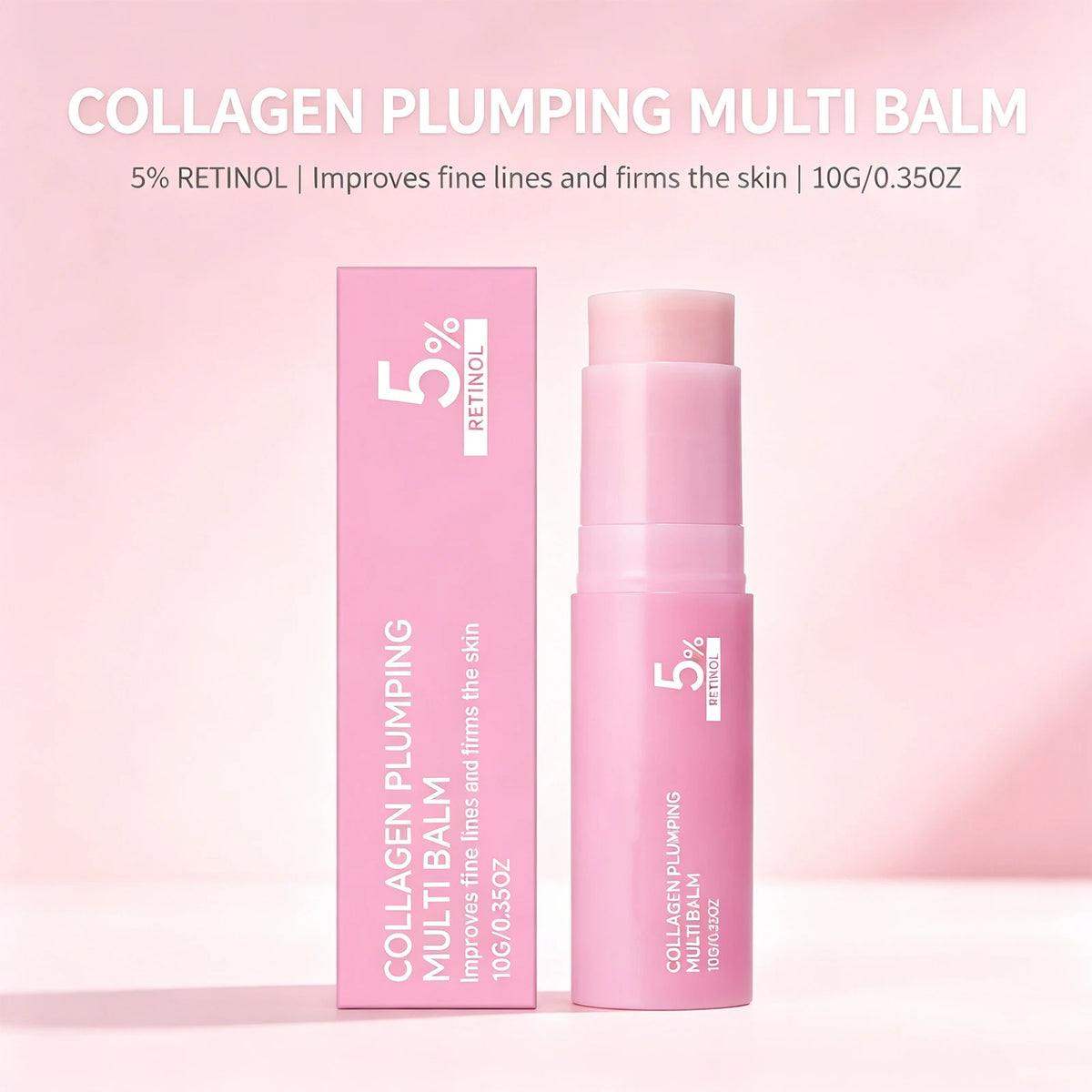5% Retinol Collagen Volume Multi Balm Firming Lifting Skin Nourishing Moisturizing Skin Reduce Dryness Fade Fine Lines Body Care