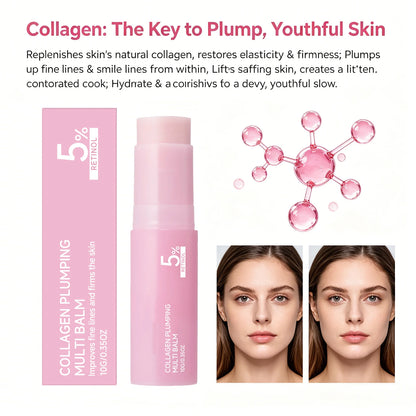 5% Retinol Collagen Volume Multi Balm Firming Lifting Skin Nourishing Moisturizing Skin Reduce Dryness Fade Fine Lines Body Care